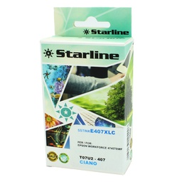 [SSTINKE407XLC] Cartuccia Ink compatbile Ciano per Epson 407 26ml