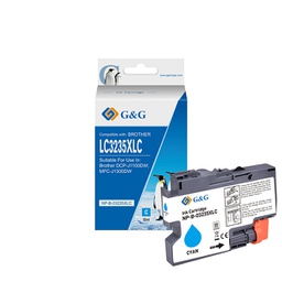 [GGNINKLC3235XC] Cartuccia ink compatibile GG Ciano per Brother DCP-J1100DWMFC-J1300DW
