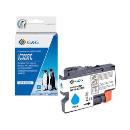 [GGNINKLC3237C] Cartuccia ink compatibile GG Ciano per Brother HL-J6000DW/J6100DWMFC-J5945DW