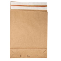 [97515] 100 Sacchetti a fondo quadro E-Green carta kraft avana 40x50x10 +10Â cm