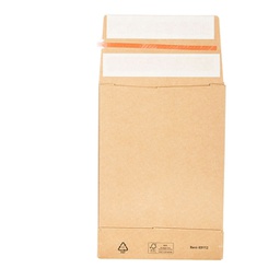 [97511] 250 Sacchetti a fondo quadro E-Green carta kraft avana C5 16,2x22,9x4+10cm