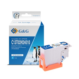 [GGNINKE202XLC] Cartuccia ink compatibile GG Ciano per Epson Expression Premium XP-6000/6005