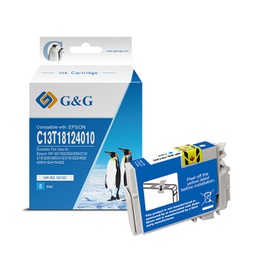 [GGNINKE1812XL] Cartuccia ink compatibile GG Ciano per Epson P-30/102/202/205/305/402/405