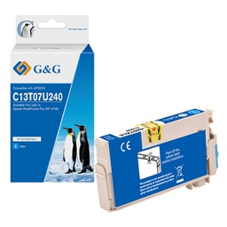 [GGNINKE407XLC] Cartuccia ink compatibile GG Ciano per Epson WorkForce Pro WF-4745