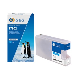 [GGNINKE7902] Cartuccia ink compatibile GG Ciano per Epson WorkForce Pro WF-5620DWF/WF-5110DW