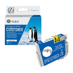 [GGNINKE2712] Cartuccia ink compatibile GG Ciano per Epson WorkForce WF-3620DWF/WF-7110DTW/
