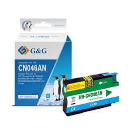 [GGNINKH951C] Cartuccia ink compatibile GG Ciano per HP Officejet Pro 8100/8600/8600Plus