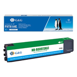 [GGNINKE973XLC] Cartuccia ink compatibile GG Ciano per HP PageWide Pro 452dn/452dw/477dn/477dw