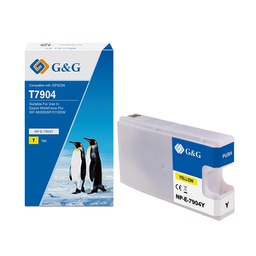 [GGNINKE7904] Cartuccia ink compatibile GG Giallo per Epson WorkForce Pro WF-5620DWF/WF-5110D