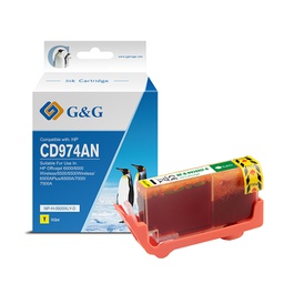 [GGNINKH920XLY] Cartuccia ink compatibile GG Giallo per HP officejet 6000/6500/7000/7500A