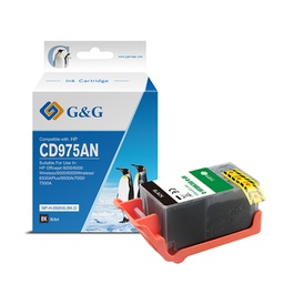 [GGNINKH920XLBK] Cartuccia ink compatibile GG Nero per HP officejet 6000/6500/7000/7500A
