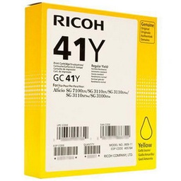 [RICRHGC41Y] CARTUCCIA INK GIALLO PER SG3110DN/DNW 405764