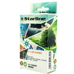 [SSTINKB1280BK] CARTUCCIA INK NERO PER PRINT C/BROTHER LC 1280