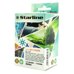[SSTINKB1100BK] CARTUCCIA INK NERO PER PRINT C/BROTHER LC980BK LC1100BK