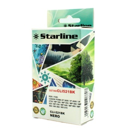 [SSTINKCLI521BK] CARTUCCIA INK NERO PER PRINT C/CANON CLI521BK CON CHIP
