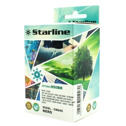 [SSTINKH950BK] CARTUCCIA INK NERO PER PRINT C/HP 950XLBK CON CHIP