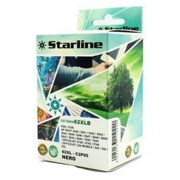 [SSTINH62B] CARTUCCIA INK NERO PER PRINT C/HP N. 62