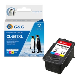 [GGNINKCL561XL] Cartuccia ink rigenerata Colore GG per Canon PIXMA TS5350/TS5351/TS5352/TS5353