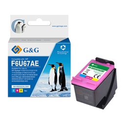 [GGNINK302CXL] Cartuccia ink rigenerata Colore GG per HP Deskjet 1110/1111/1112/1113/1114