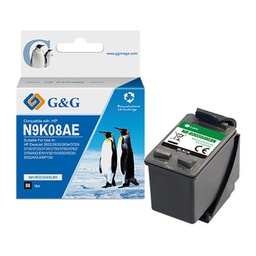 [GGNINK304BKXL] Cartuccia ink rigenerata Nero GG per HP DeskJet 2622/2633/2634/3720/3730/3733