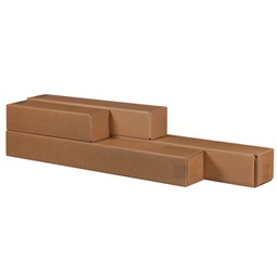 [97841] 10 Scatole a tubo Square Box 10,5x10,5x87cm chiusura a nastro
