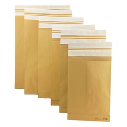 [97528] 250 Sacchetti e-commerce E-Double avana 21x30cm