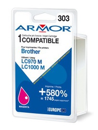 [ARMLC1000M] CARTUCCIA MAGENTA PER BROTHER LC 970/ LC1000