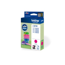 [BROLC221M] CARTUCCIA MAGENTA PER MFC-J480DW DCP-J562DW 260PAG
