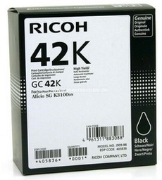 [RICRHGC42K] CARTUCCIA NERA SGK 3100DN 405836 TYPE GC42K 405836