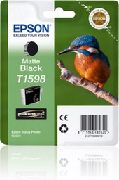 [EPST15984010] CARTUCCIA NERO MATTE EPSON ULTRACHROME HI-GLOSS SERIE MARTIN PESCATORE TAGLIA XL