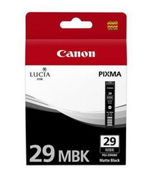 [CANINKPGI29MBK] CARTUCCIA NERO MATTE LUCIA PGI-29MBK PIXMA PRO 1