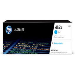 [HPW2031X] Cartuccia toner Ciano 415X per HP Color LaserJet Pro M 454 Series/ Pro M 454 dn