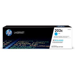 [HPCF541X] Cartuccia toner ciano originale ad alta capacitA' LaserJet HP 203X_2.500PAG