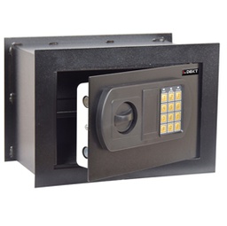[87112] Cassaforte da muro con serratura elettronica 330x200x230mm Iternet