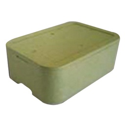 [90570] Cassa termica in polistirolo espanso per il trasporto alimenti 59,4x41,5cm H18,5