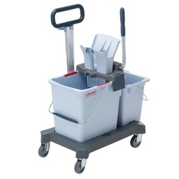 [98150] Carrello per le pulizie UltraSpeed Pro Doppio con barra Vileda