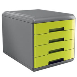 [74997] Cassettiera 4 cassetti 45mm MyDesk verde ARDA