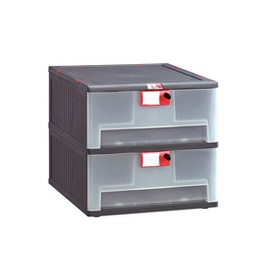[87033] Cassettiera in PP 2 cassetti Mopla 102