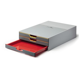 [87065] Cassettiera sottomonitor Varicolor DURABLE