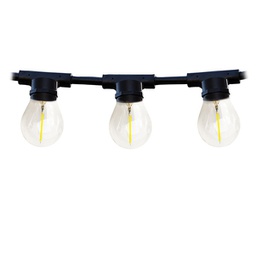 [95502] Cavo portalampade da esterno 20mt con 20 punti luce Mod. Mimosa