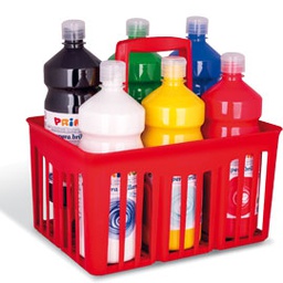 [71088] Cesta 6 tempera pronta Primi Passi 1lt colori assortiti PRIMO