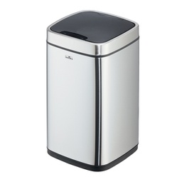 [94942] Cestino con sensore no touch 12L argento metallizzato Durable