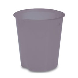 [77671] CESTINO GETTACARTE 16,5LT TRASP. GRIGIO FUME' E020 Fellowes