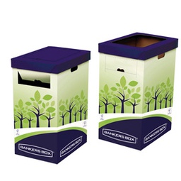[87042] Cestino riciclo alto 31,5x60,8x42,7cm Fellowes