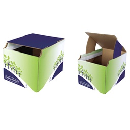 [87043] Cestino riciclo da scrivania 24,8x23,5x31,4cm Fellowes