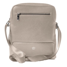 [96386] City bag medium Gate Trended ecopelle dim. 25x30x6cm ghiaccio InTempo
