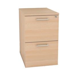 [86716] Classificatore 2 CASSETTI per cartelle sosp. H73,2cm Faggio - Filing