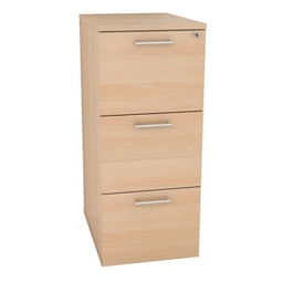 [86718] Classificatore 3 CASSETTI per cartelle sosp. H107,2cm Faggio - Filing