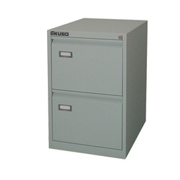 [80120] CLASSIFICATORE Kubo 2 CASSETTI per CART. SOSPESE GRIGIO H 70cm