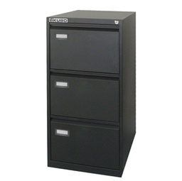 [80124] CLASSIFICATORE Kubo 3 CASSETTI per CART. SOSPESE NERO H 101cm